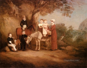 Tier Werke - Das Marriott Familie Pferd John Ferneley Snr